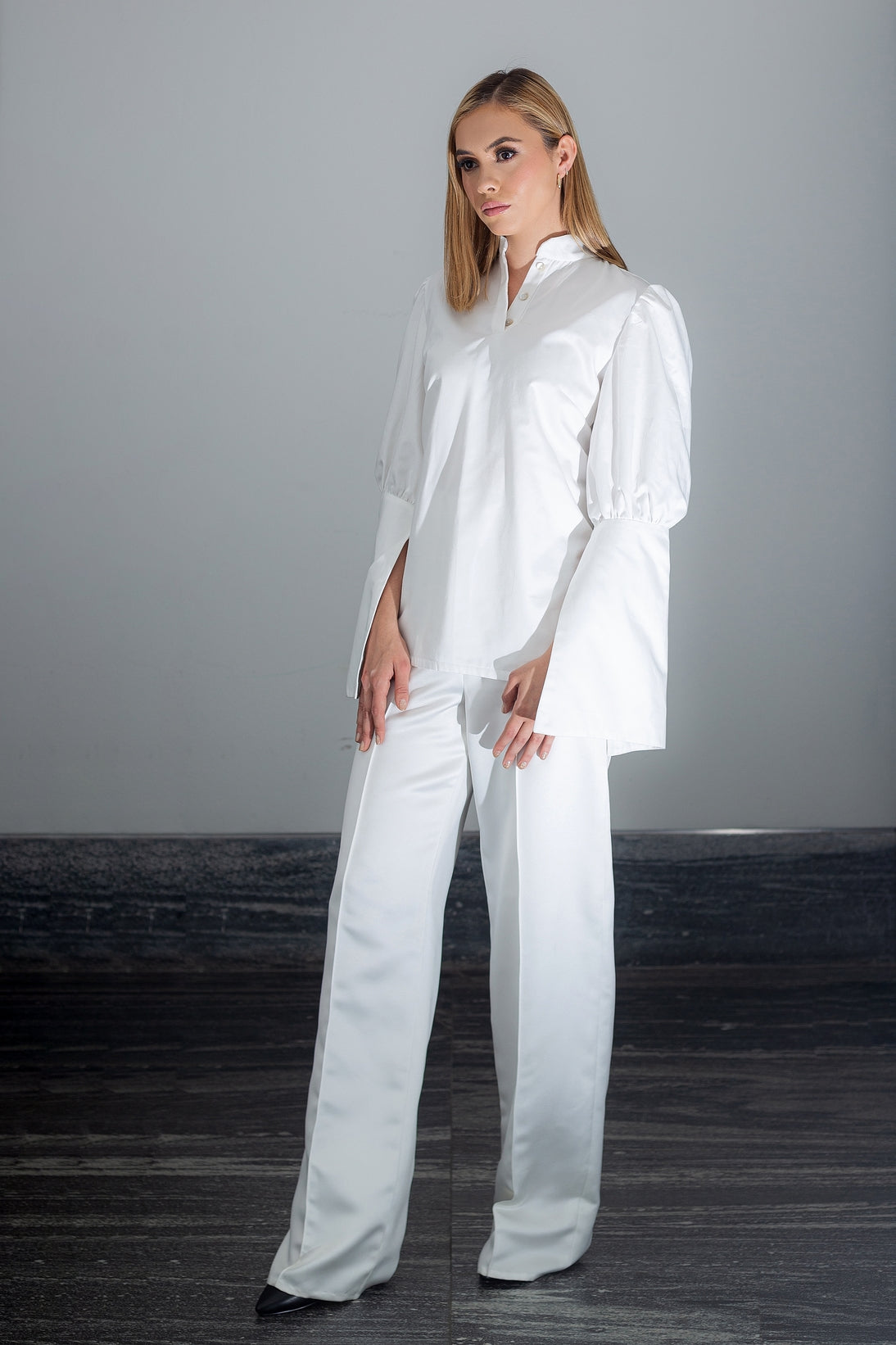 BLUSA LIMITLESS DE MANCUERNILLA ALGODÓN EGICPIO