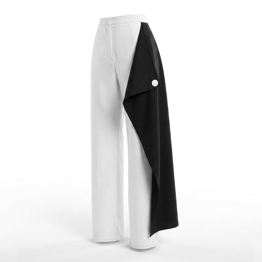 PANTALÓN TRANSFORMABLE CON ESCAROLA | PRIMAVERA-VERANO | COLECCIÓN HILOS INVISIBLES by PAOLA NÁJERA